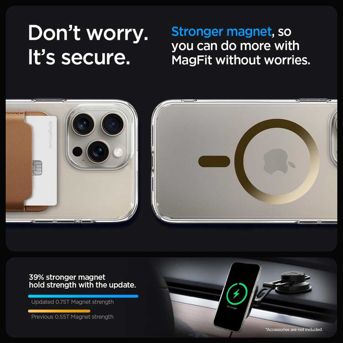 Case Spigen Ultra Hybrid Mag iPhone 15 Pro Max (MagSafe) - Gold