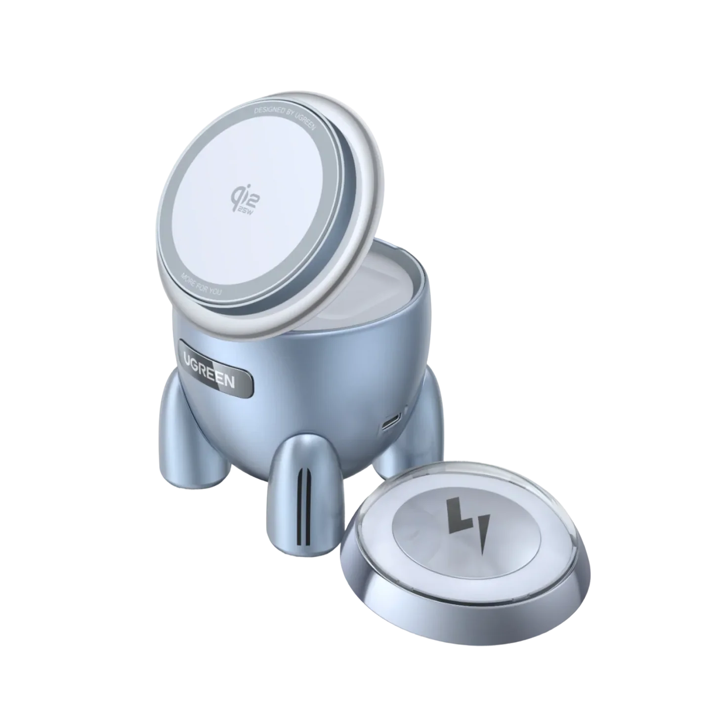 UGREEN UNO Rocket Shape Wireless Charger 25W