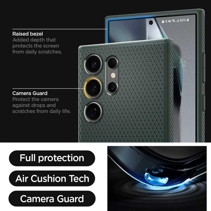 Premium Case Galaxy S24 Ultra - Spigen Liquid Air - Anti shock — Dastore