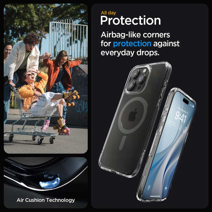 Case Spigen Ultra Hybrid Mag iPhone 15 Pro Max (MagSafe) - Graphite
