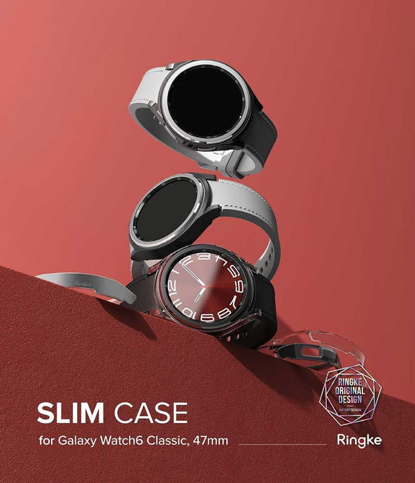 Case Ringke Slim Galaxy Watch 6 Classic (47MM) 2 Pack