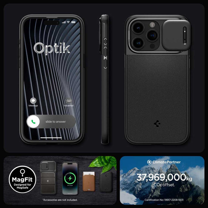Case Spigen Optik Armor iPhone 15 pro Max (MagSafe)