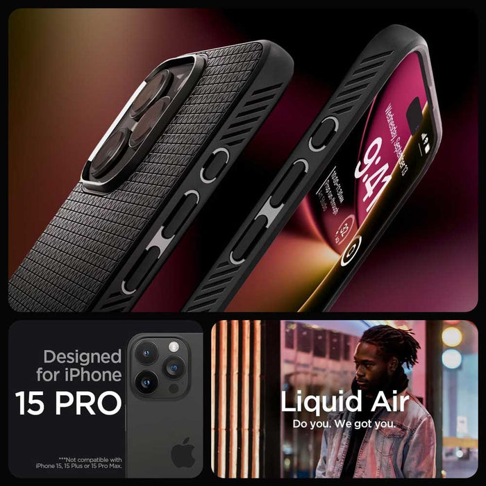 Case Spigen Liquid Air iPhone 15 Pro