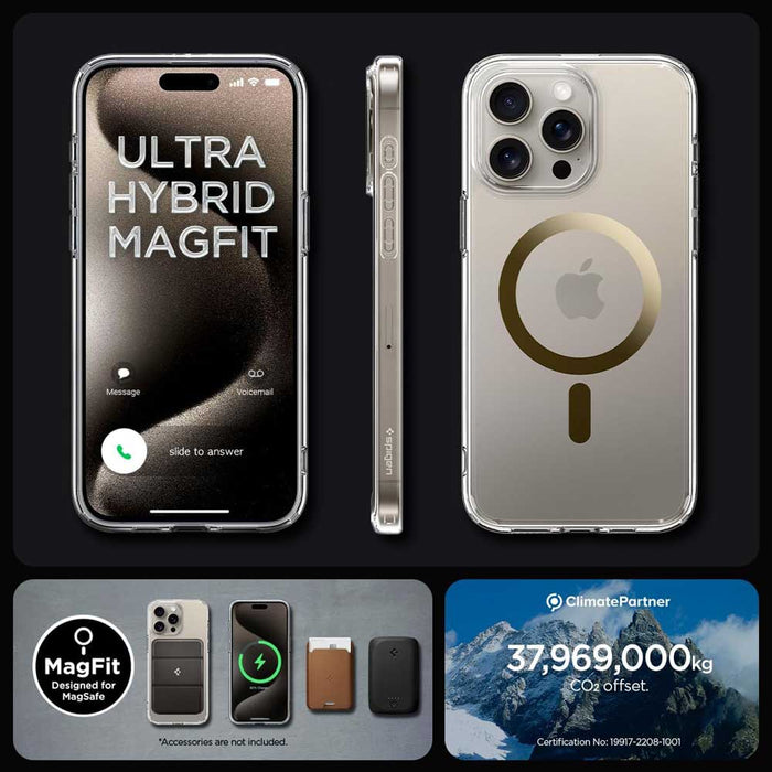 Case Spigen Ultra Hybrid Mag iPhone 15 Pro Max (MagSafe) - Gold