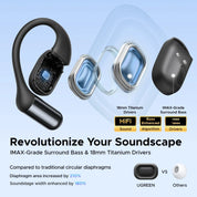 Audífonos UGREEN FitBuds Open-ear Black - 65655