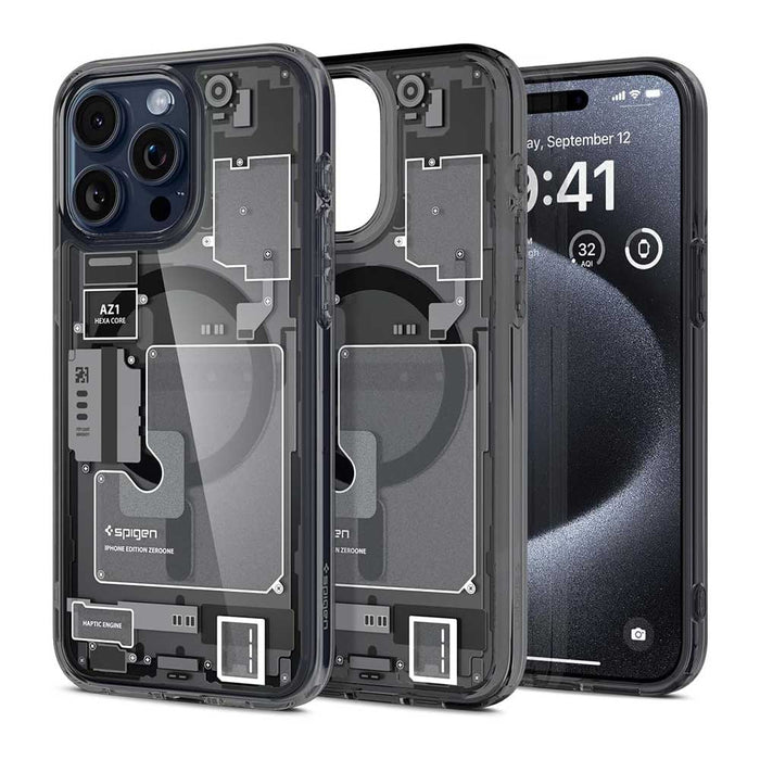 Premium Case iPhone 15 Pro Max (MagSafe) - Spigen Ultra Hybrid