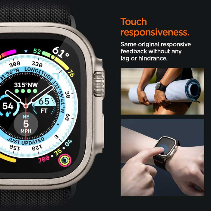 Protector de pantalla Spigen Glas.tR Slim Pro Apple Watch Ultra 2 / 1 (49mm)