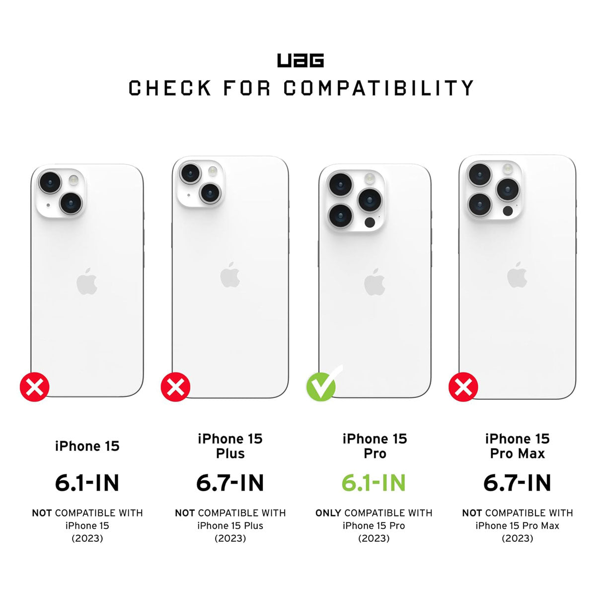 Case UAG Monarch Pro iPhone 15 Pro (MagSafe) - Carbon Fiber
