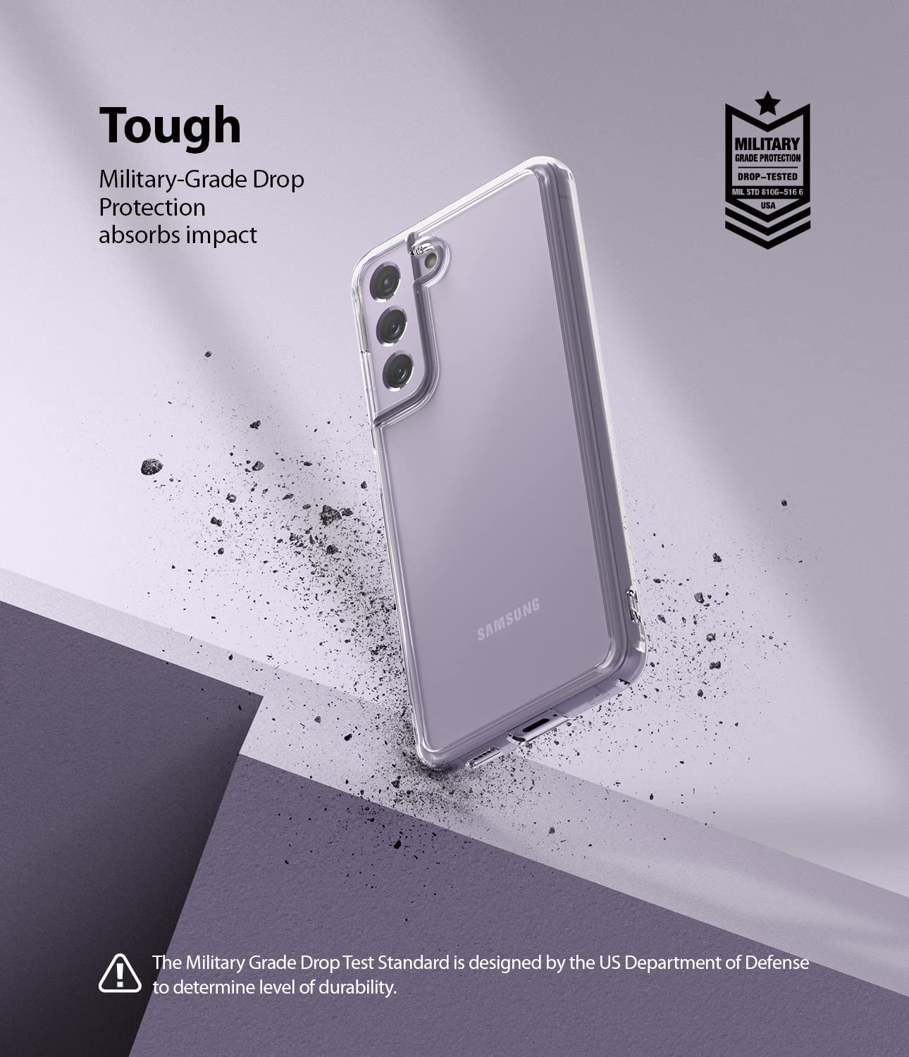 Case Ringke Fusion Galaxy S21 FE - Clear (OUTLET)