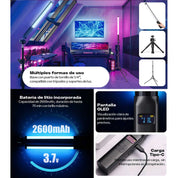 Luz de Tubo Ulanzi LED RGB portátil VL119 para video