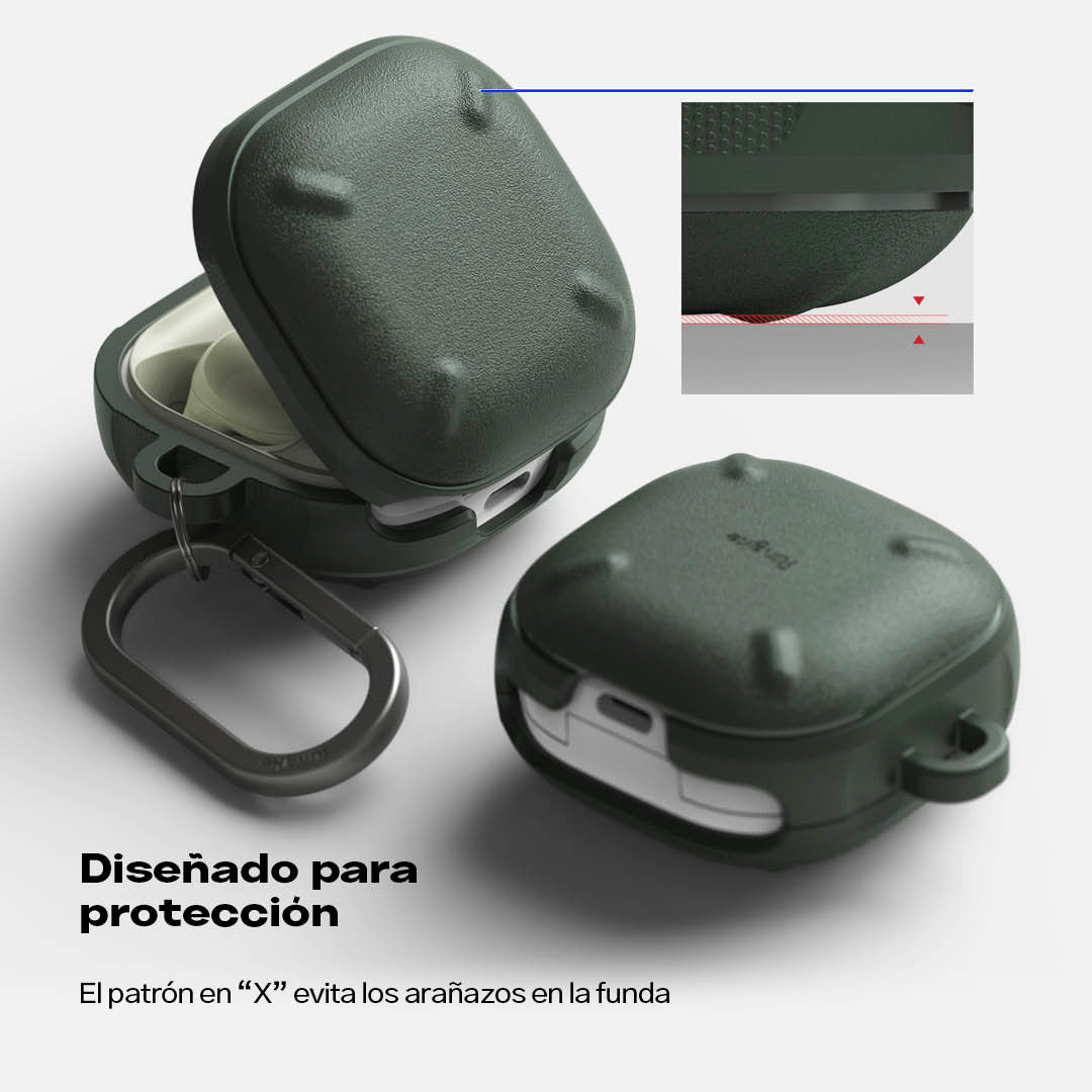Case Ringke Onyx Galaxy Buds FE / Buds2 / 2 Pro / Live / Buds Pro - Dark Green