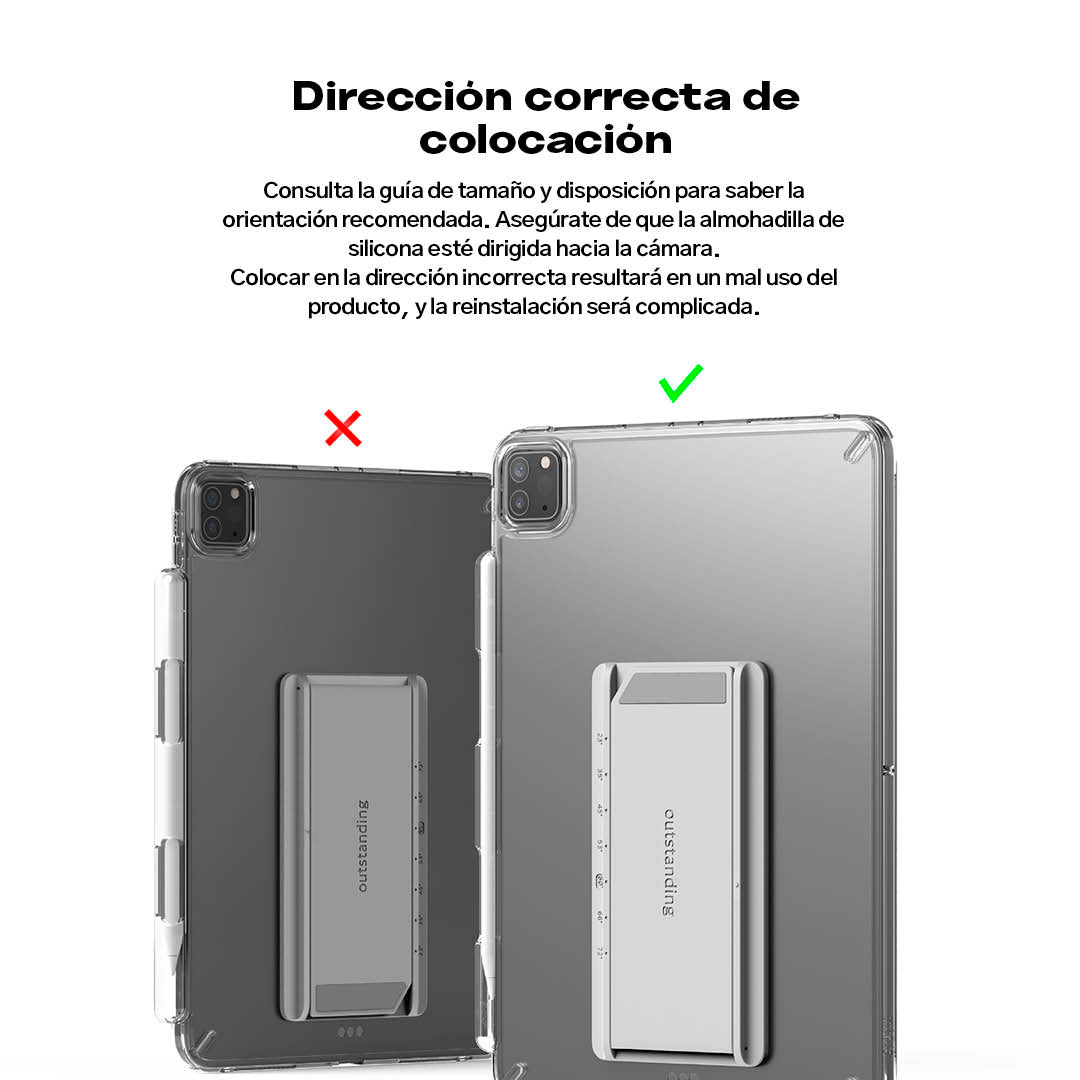 Ringke Outstanding Parante para Tableta - Dark Gray