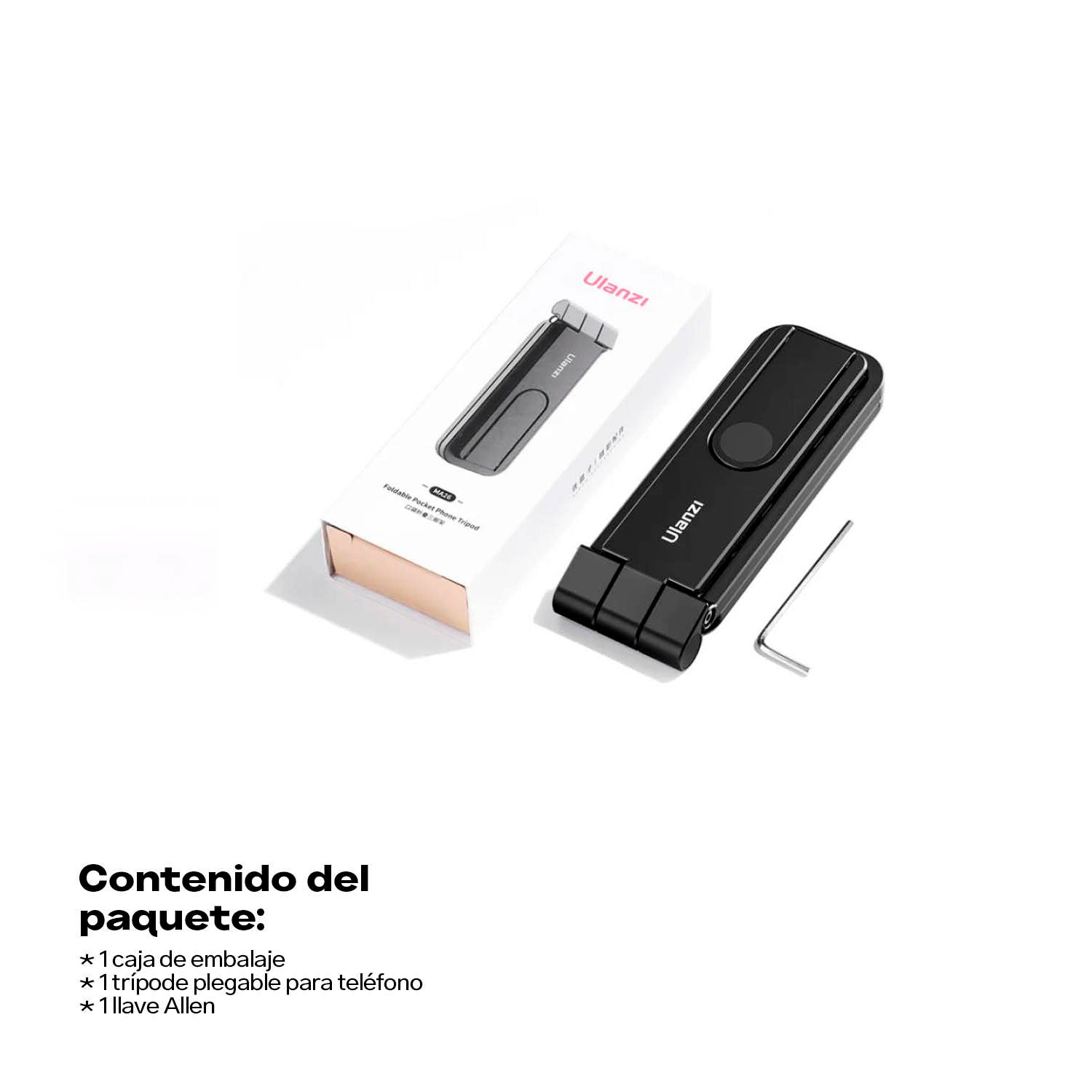 Trípode Ulanzi plegable para Celular