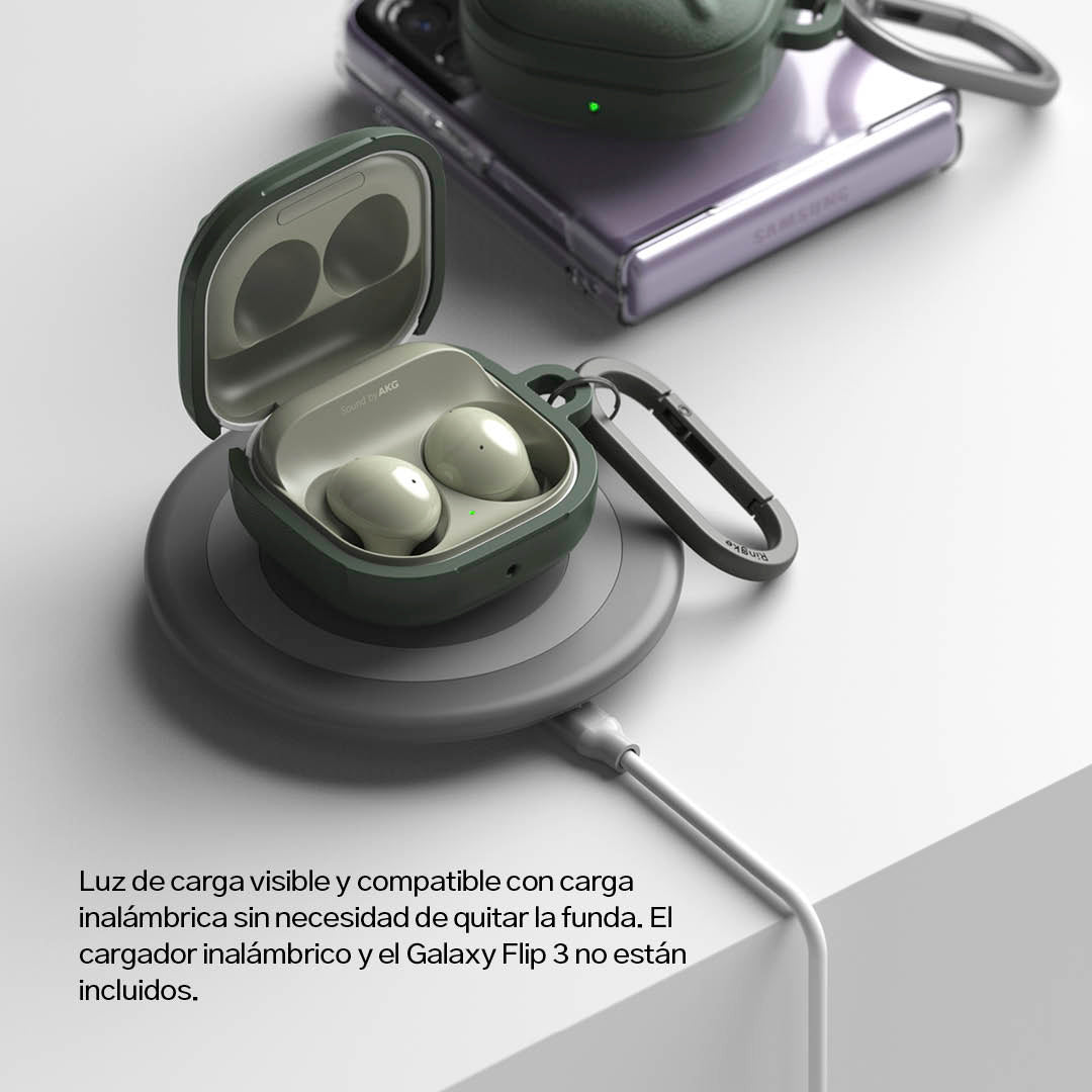 Case Ringke Onyx Galaxy Buds FE / Buds2 / 2 Pro / Live / Buds Pro - Dark Green