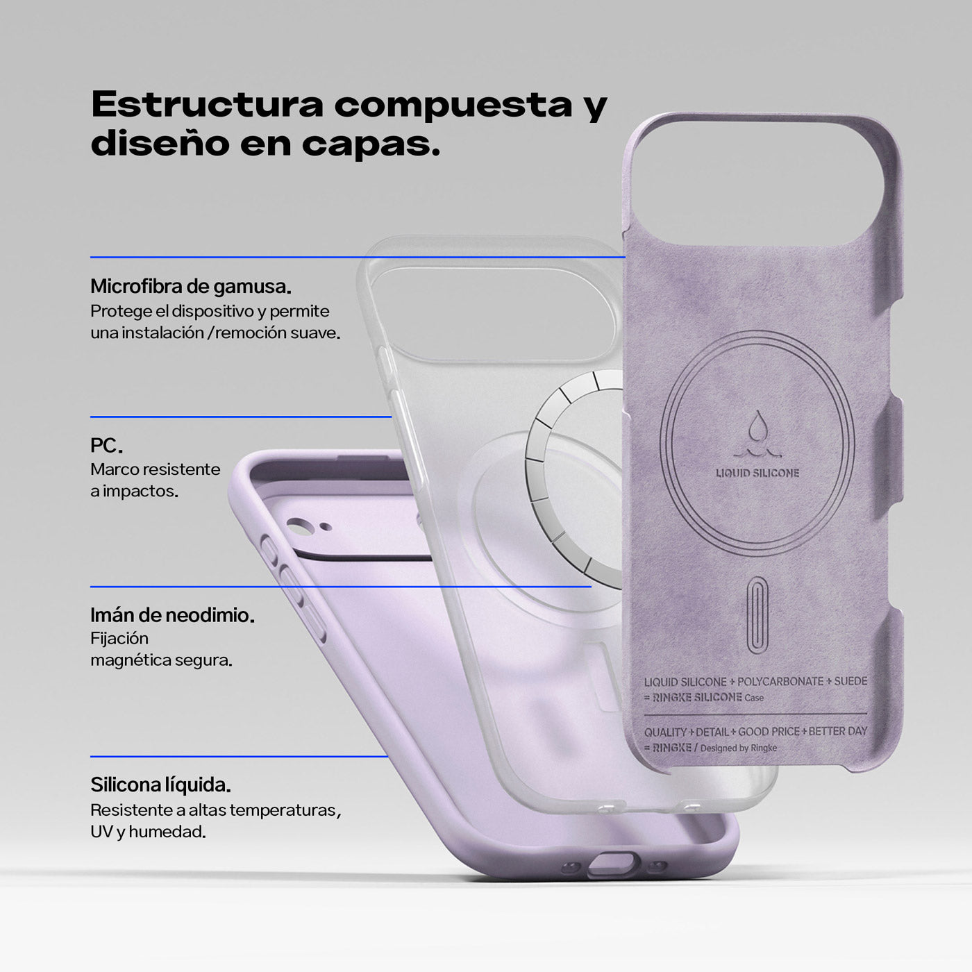 Case Ringke Silicone Magnetic iPhone 17 Air (MagSafe)