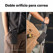 Case iPhone 18 Pro Max / 17 Pro Max Ringke Alles Black con Kickstand y MagSafe