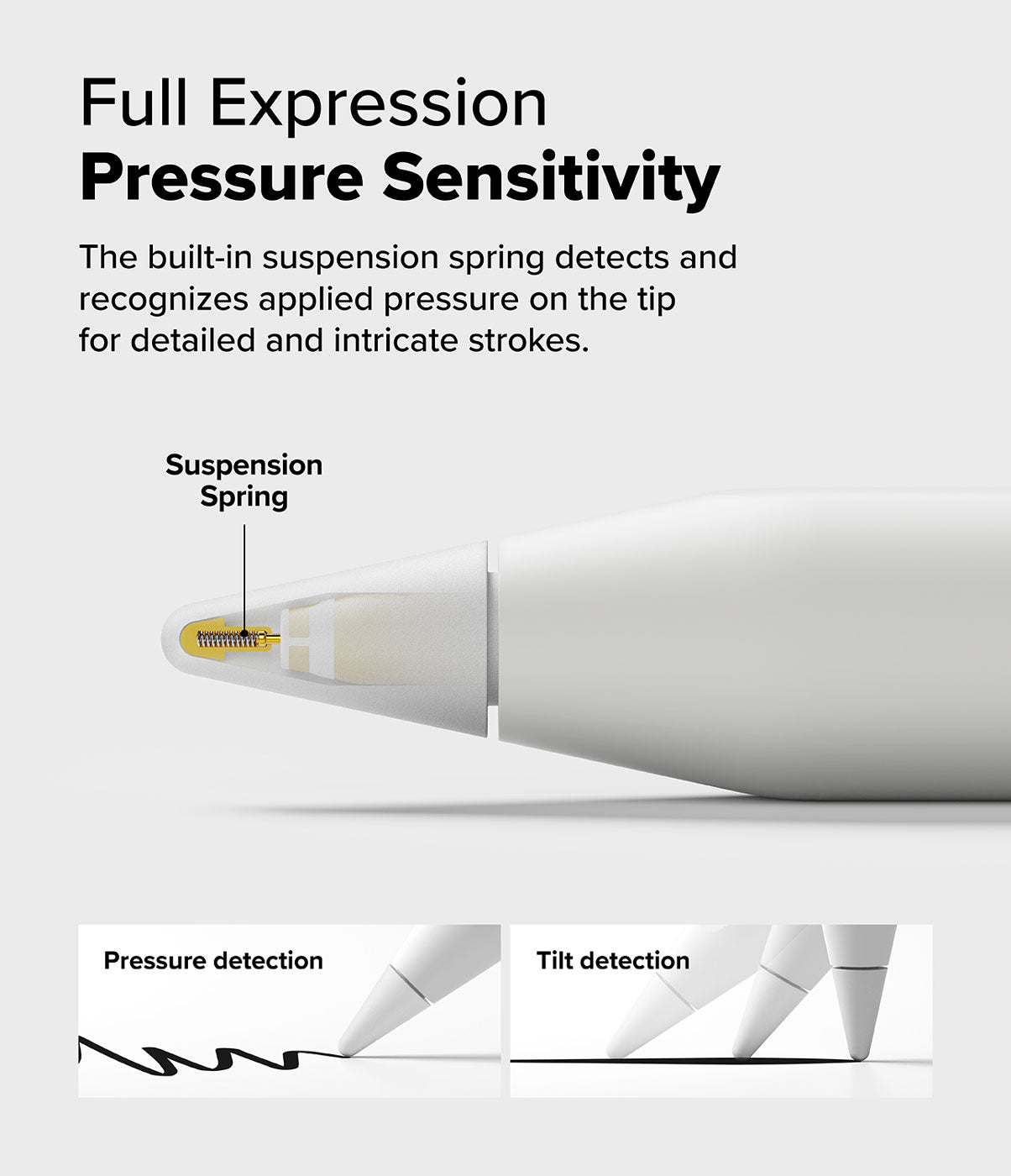 Puntas de Repuesto Ringke 2B Tip Apple Pencil (3 UND)