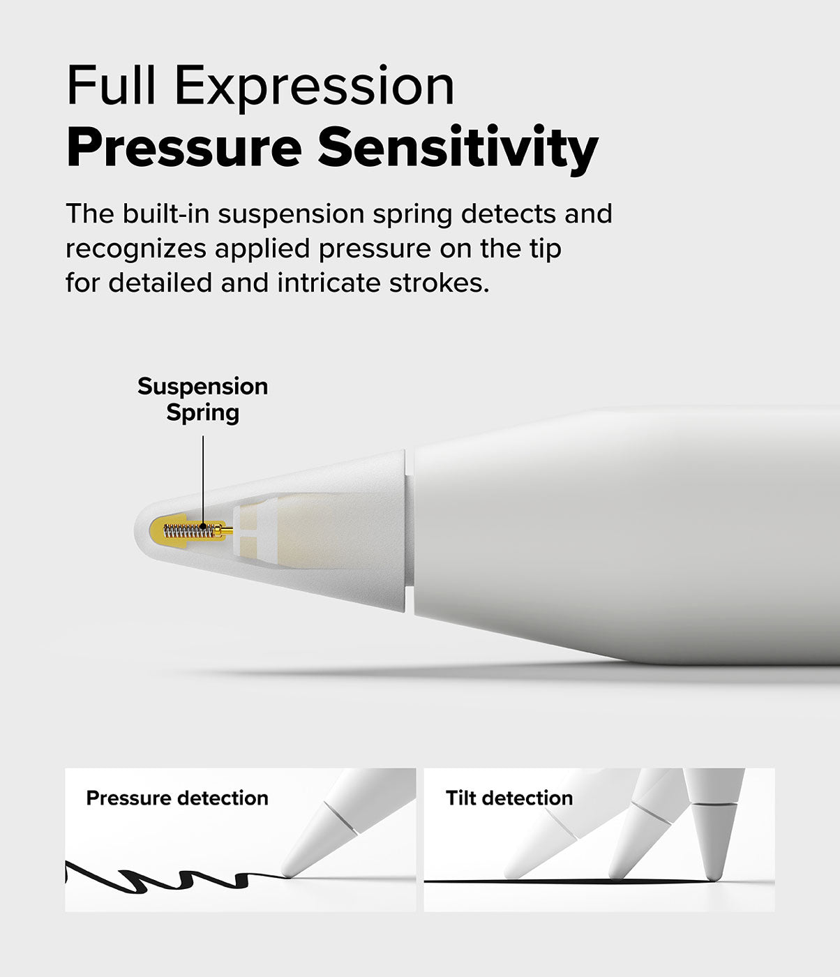 Puntas de Repuesto Ringke HB Tip Apple Pencil (3 UND)