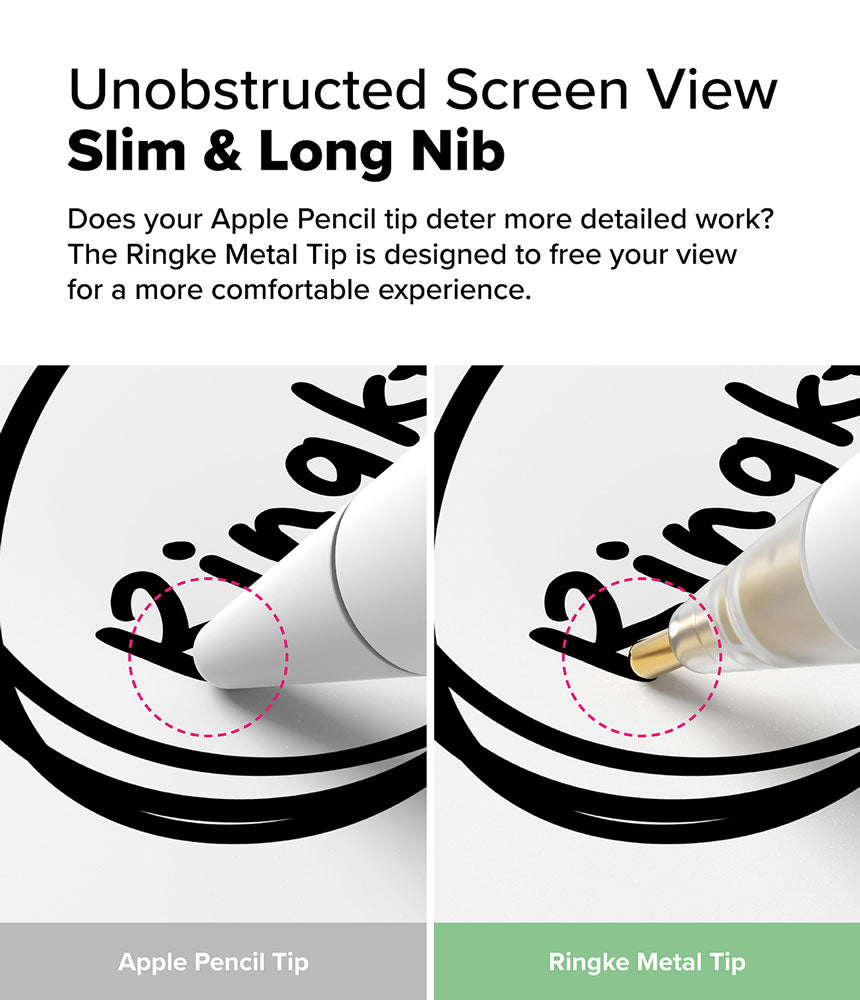 Repuesto de Puntas Ringke Metal Tip Apple Pencil (3 UND)