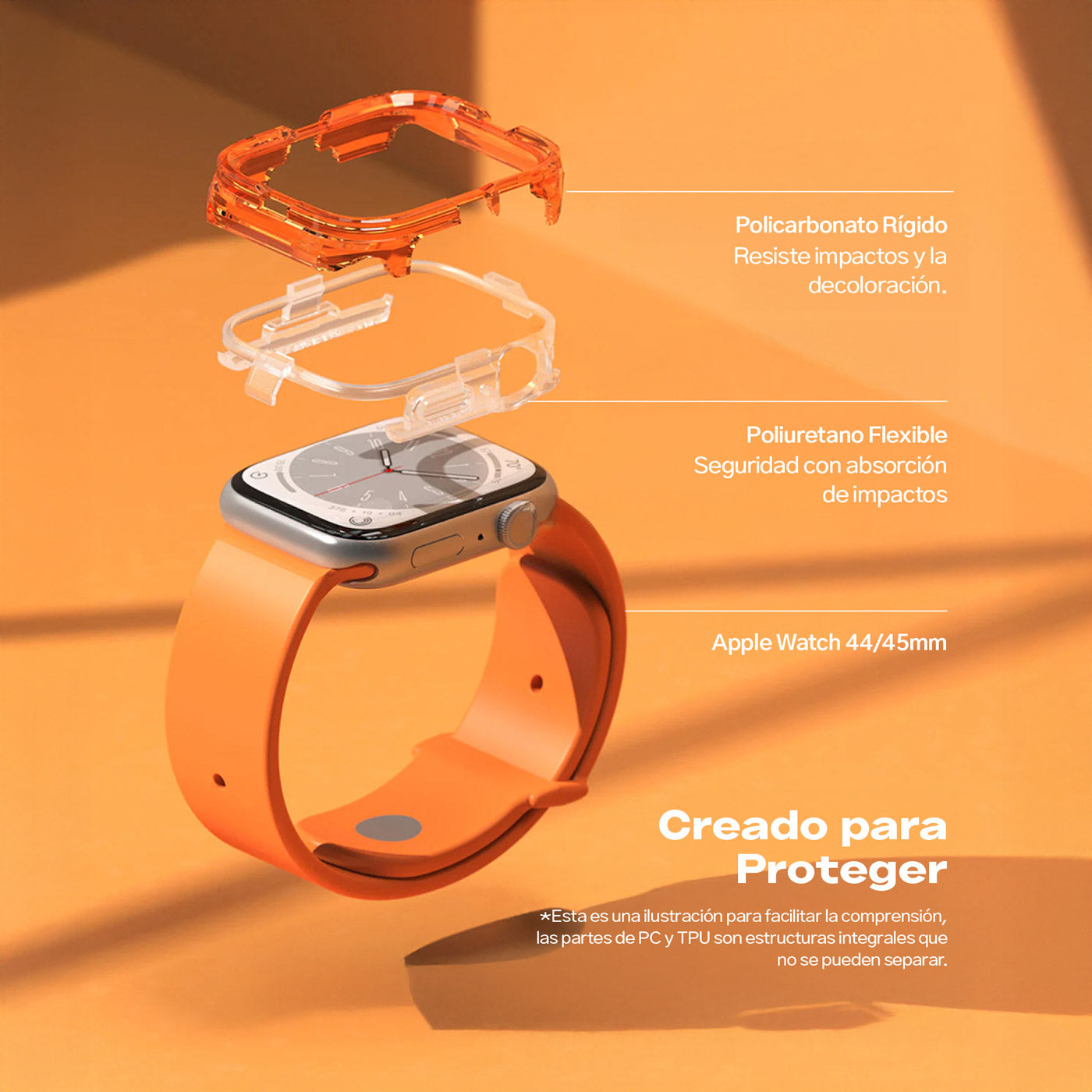 Case Ringke Fusion Bumper Apple Watch 44mm/45mm