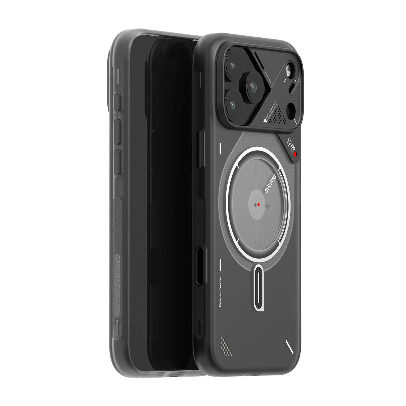 Case Aulumu Frosted iPhone 17 Pro (MagSafe) + Control de Cámara