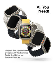 Case Ringke Bezel Styling Premium + Protector de Pantalla Vidrio Apple Watch Ultra 2 / 1 (49mm)