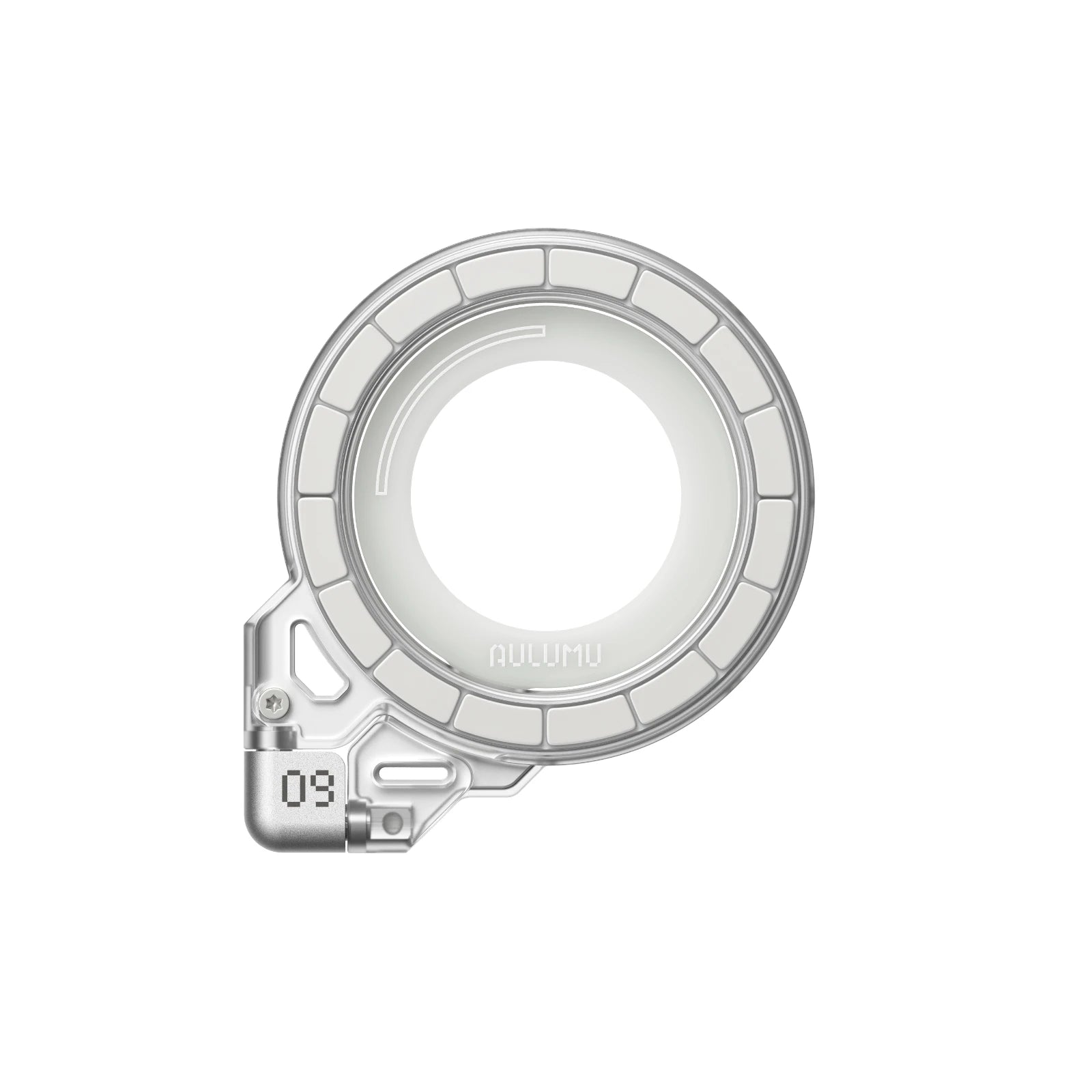 Aulumu G09 Ghost - soporte MagSafe 360° - Translucent White