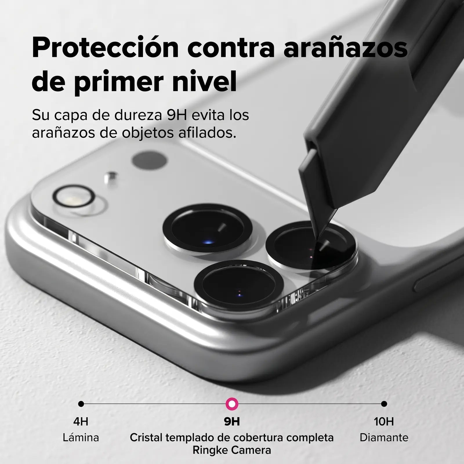 Ringke Protector de Cámara iPhone 18 Pro Max Vidrio Templado