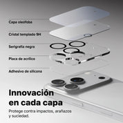 Ringke Protector de Cámara iPhone 18 Pro Max Vidrio Templado