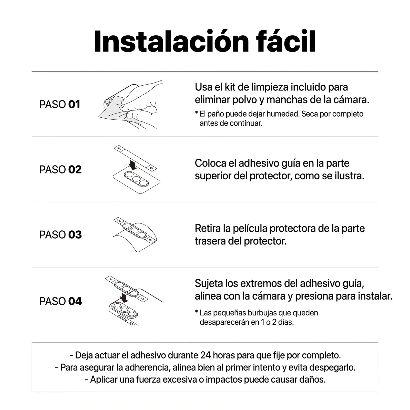 Ringke Protector de Cámara Vidrio Templado para Galaxy S26 FE