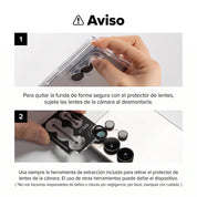 Ringke Protector de Lente Galaxy Z Fold 8 Ultra Vidrio Templado