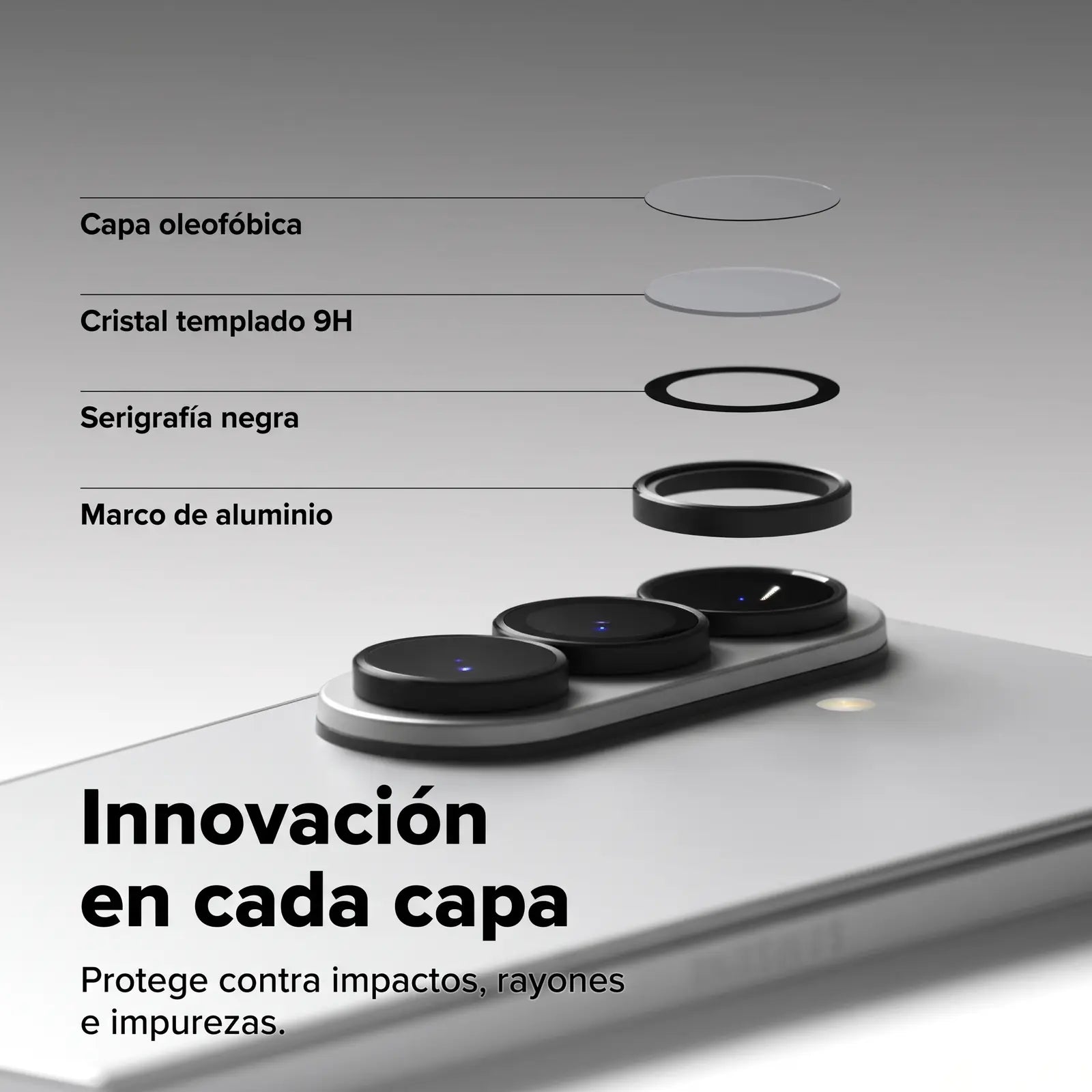 Ringke Protector de Lente Galaxy Z Fold 8 Ultra Vidrio Templado