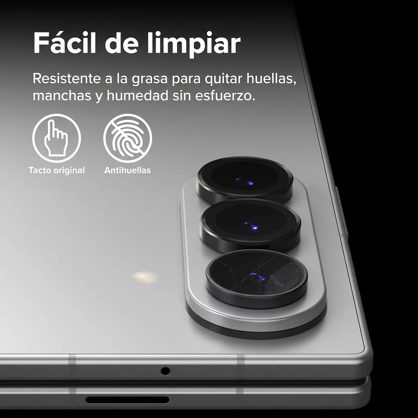Ringke Protector de Lente Galaxy Z Fold 8 Ultra Vidrio Templado