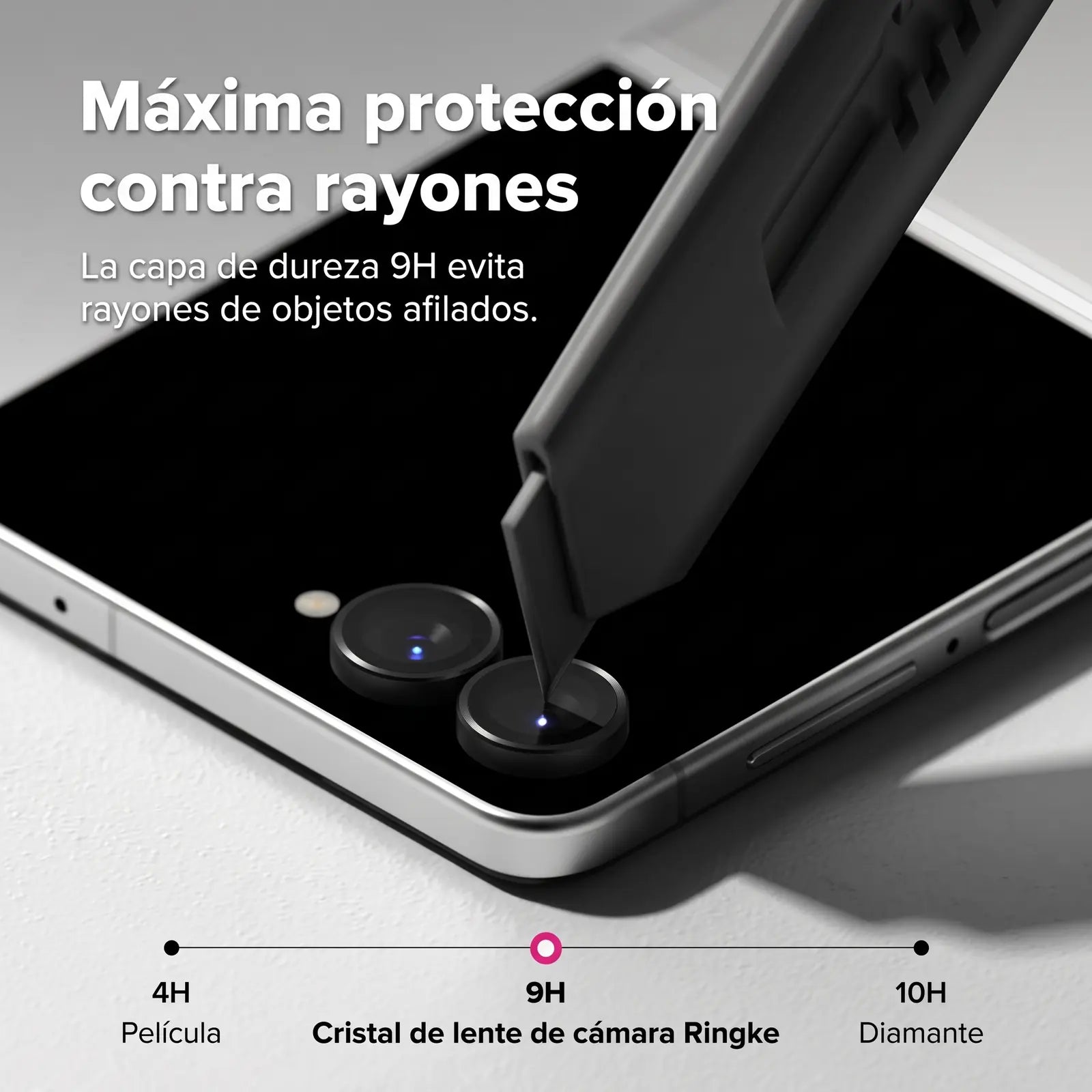 Ringke Protector de Lente Galaxy Z Flip 8 Vidrio Templado