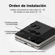 Ringke Protector de Lente Galaxy Z Flip 8 Vidrio Templado
