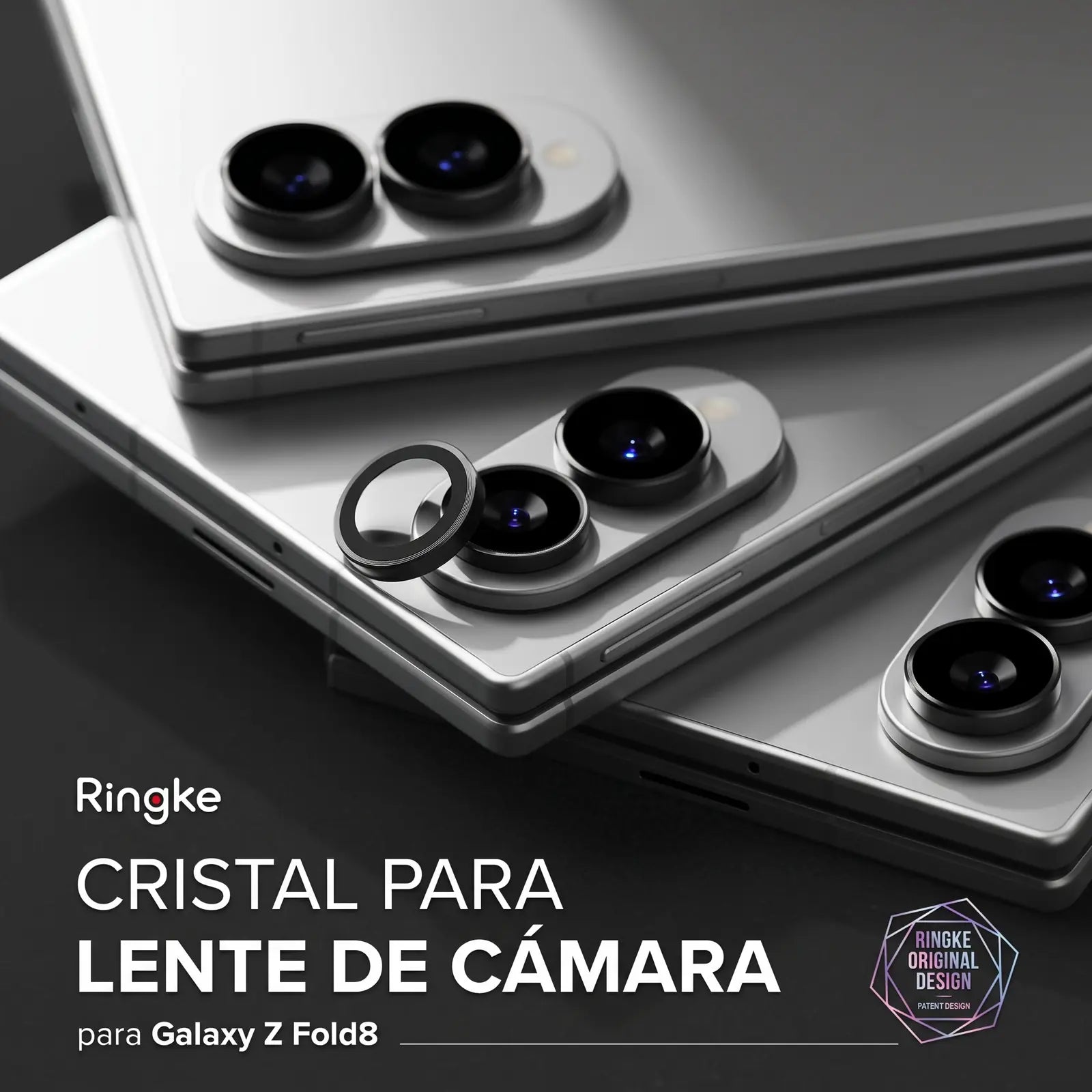 Protector de Lente Ringke Galaxy Z Fold 8 Camera Lens Frame Glass