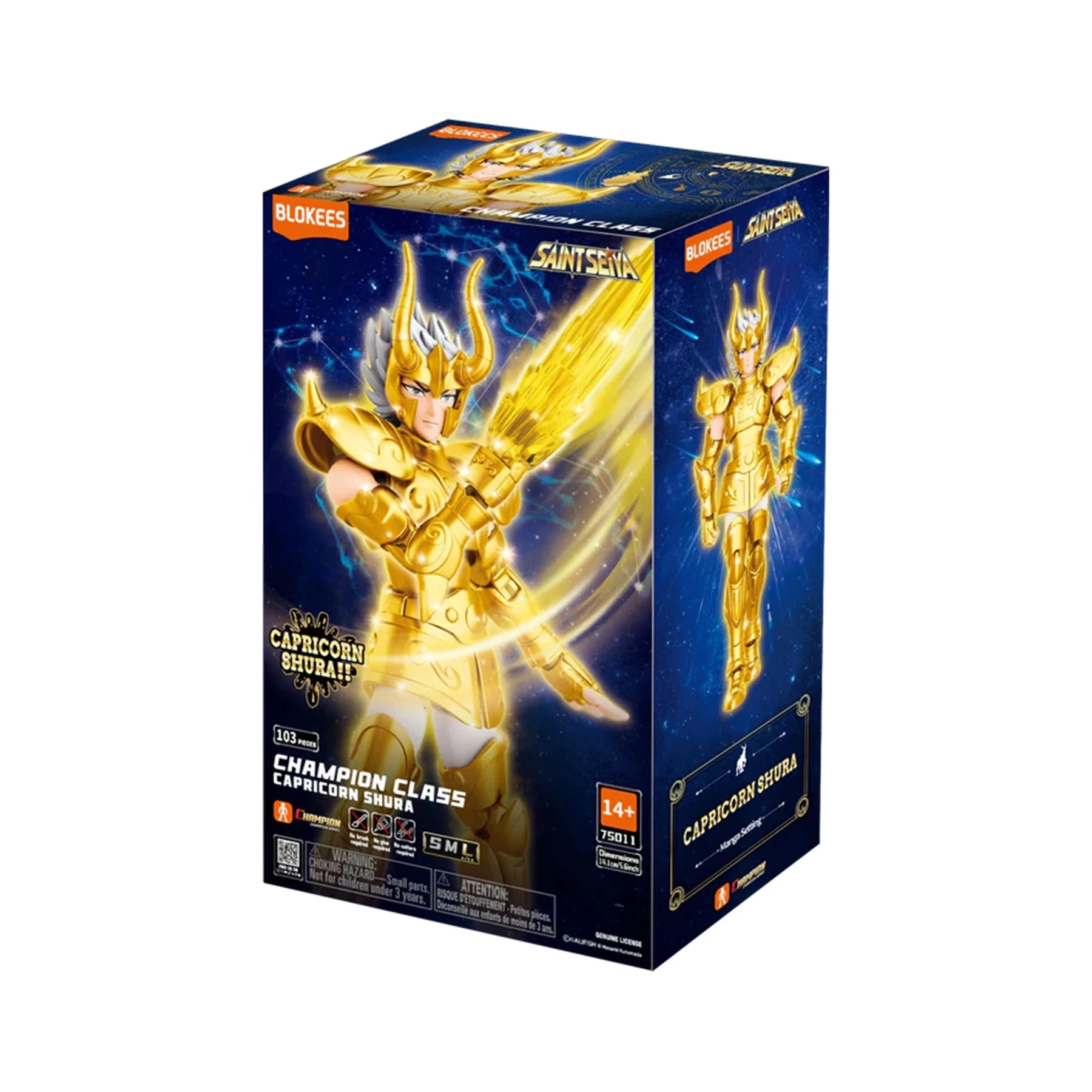 Capricorn Shura figura | Saint Seiya Champion Class | Blokees