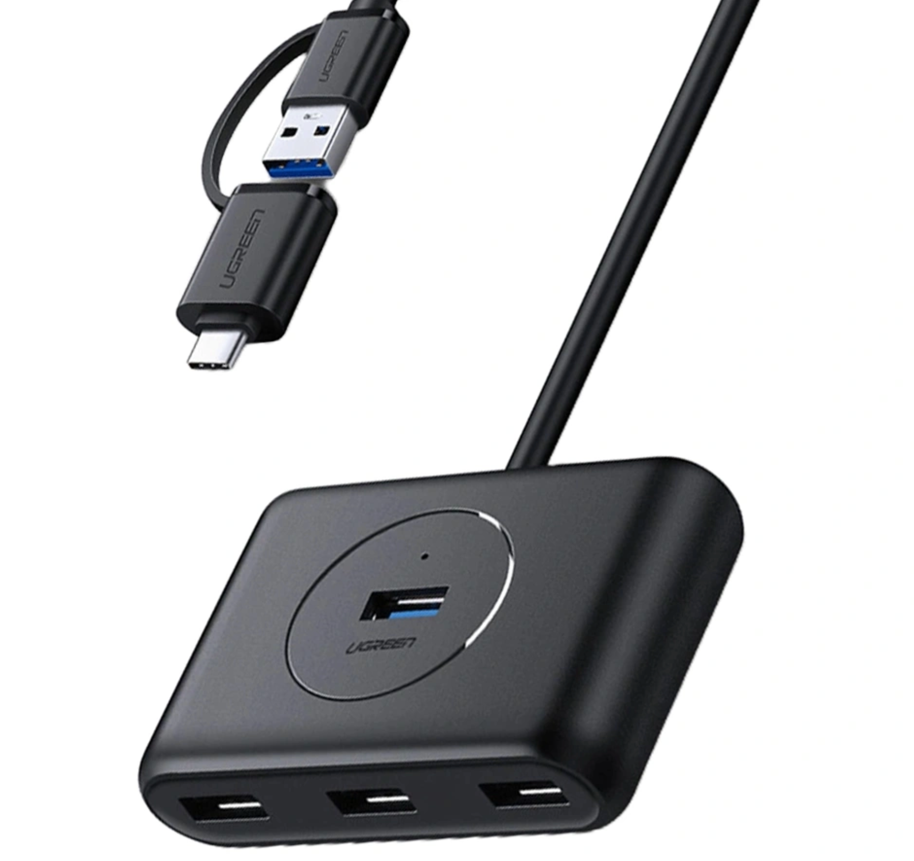 UGREEN Hub USB 3.0 1M - hub 4 puertos con USB-C