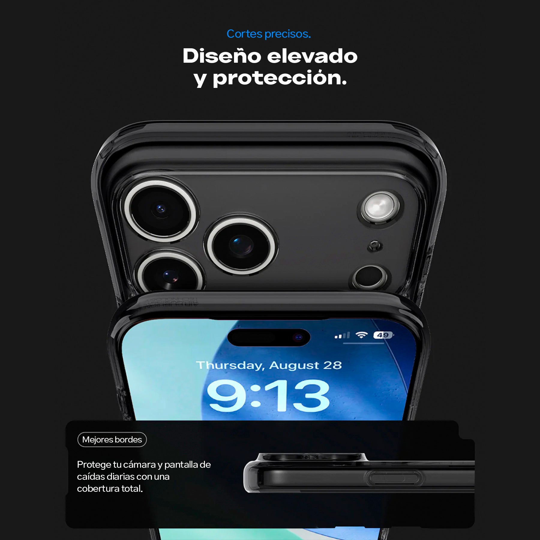 Case Spigen Ultra Hybrid Zero One Mag Fit iPhone 17 Pro (MagSafe) - Black