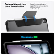 Case Spigen Air Skin Pro Smart iPad Air 11" M3 M2 (2025/2024) / iPad 10.9 5th 4th (2022/2020)