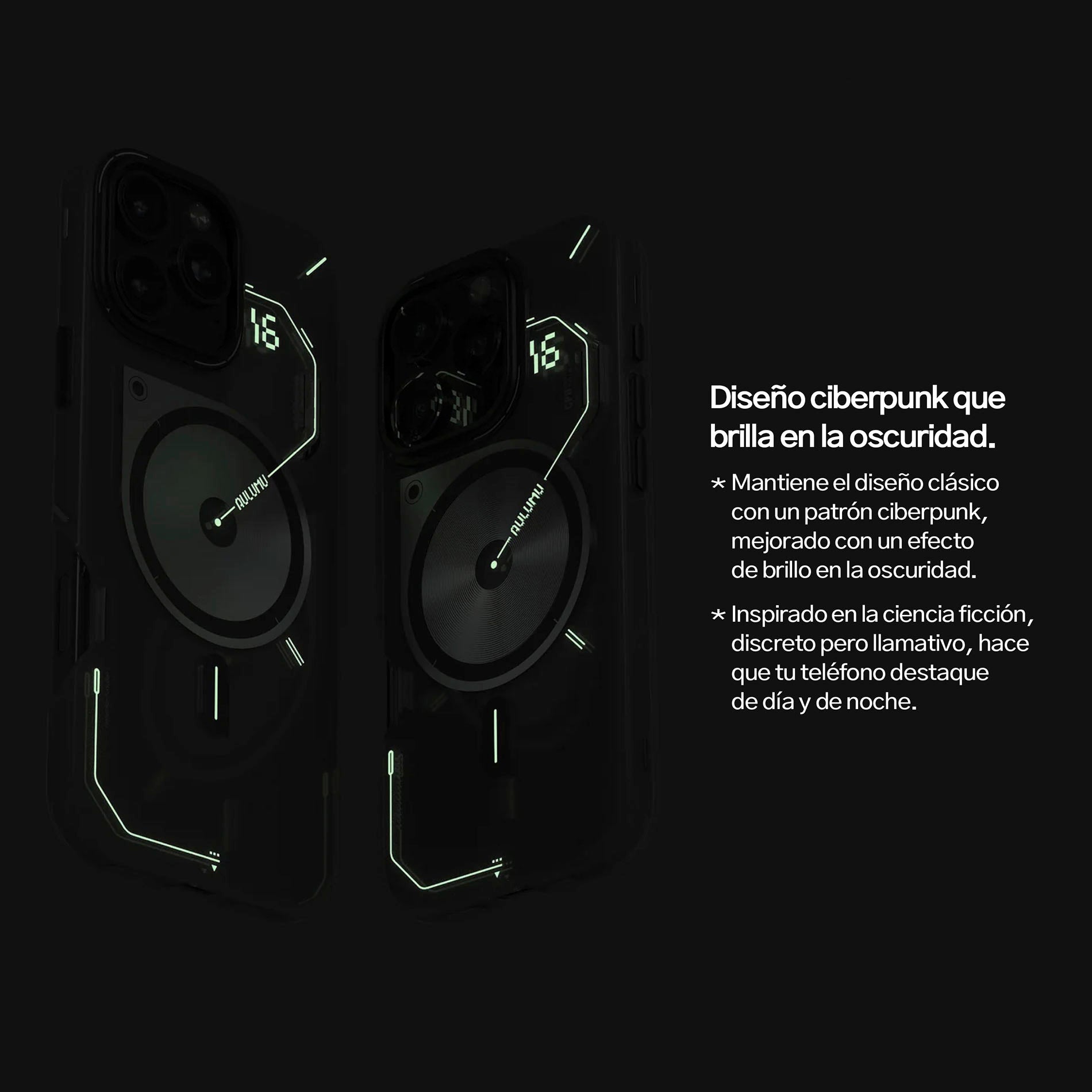 Premium Case Aulumu Frosted iPhone 16 Pro Max (MagSafe) Control