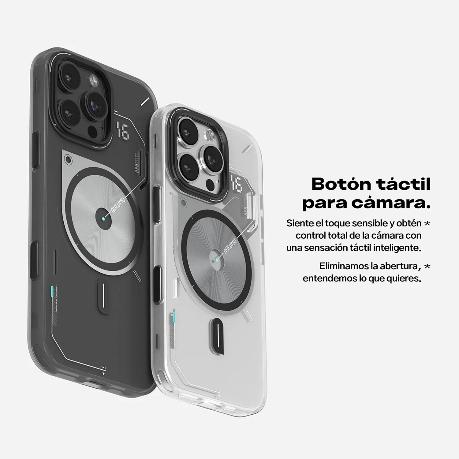 Case Aulumu Frosted iPhone 16 Pro (MagSafe) + Control de Cámara