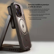 Case Aulumu Frosted iPhone 16 Pro (MagSafe) + Control de Cámara