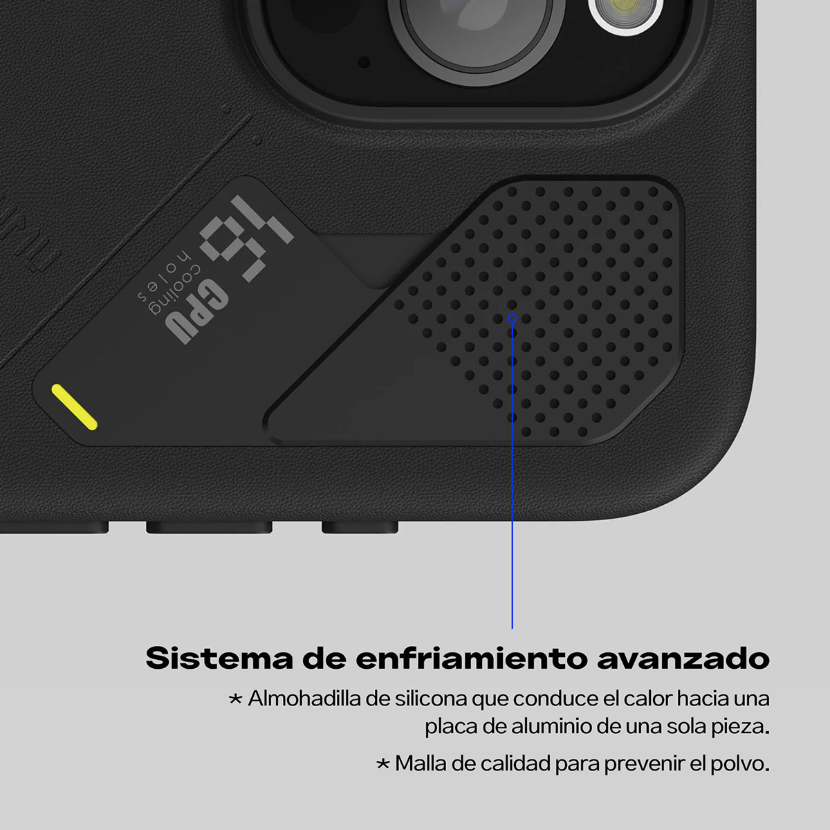 Case Aulumu Leather iPhone 16 Pro (MagSafe) + Control de Cámara