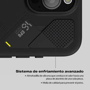 Case Aulumu Leather iPhone 16 Pro (MagSafe) + Control de Cámara