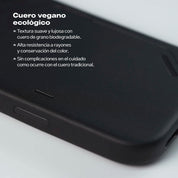 Case Aulumu Leather iPhone 16 Pro (MagSafe) + Control de Cámara