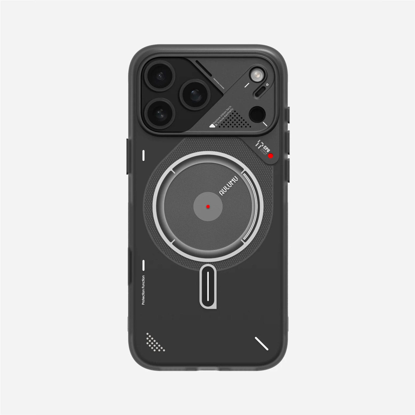 Case Aulumu Frosted iPhone 17 Pro (MagSafe) + Control de Cámara