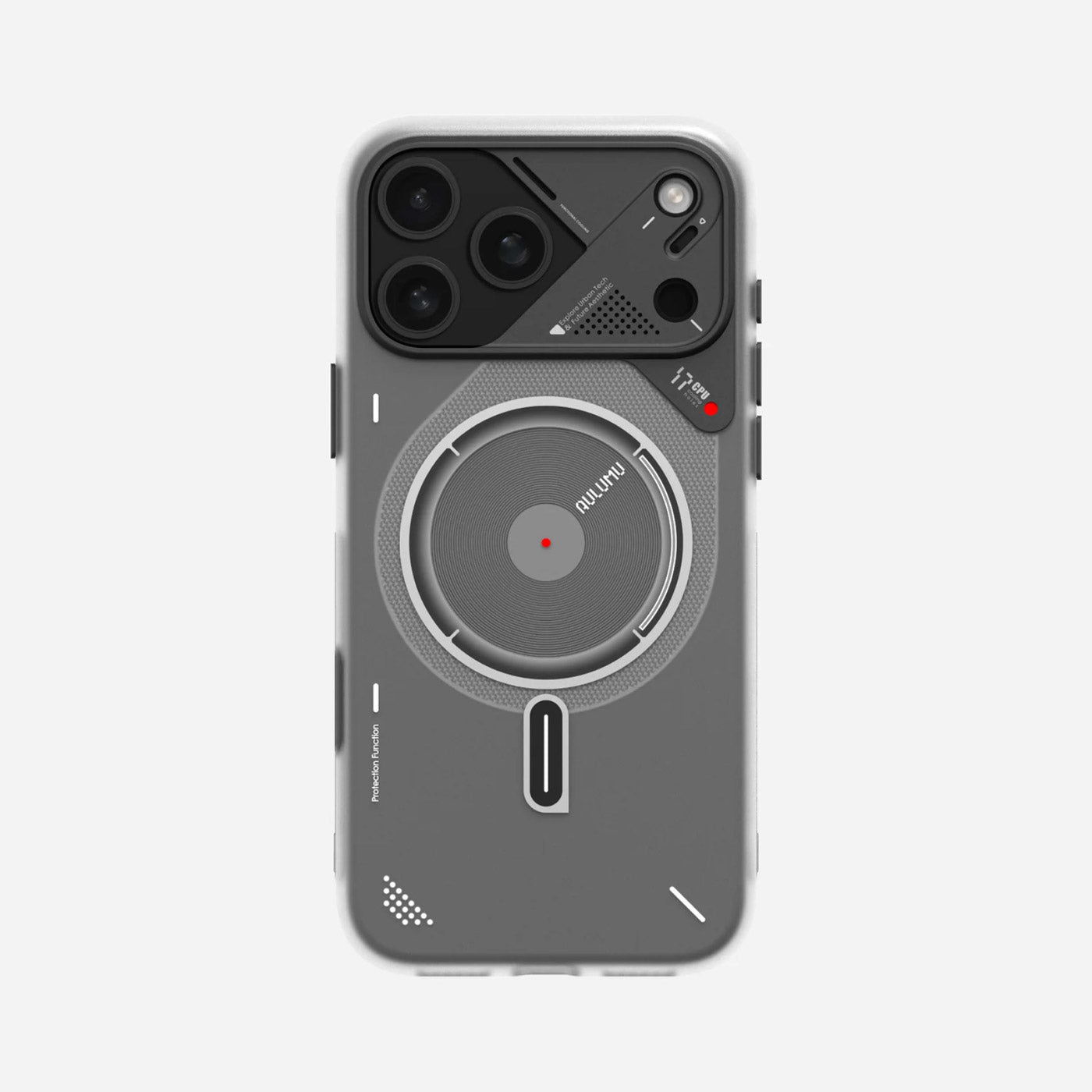 Case Aulumu Frosted iPhone 17 Pro Max (MagSafe) + Control de Cámara
