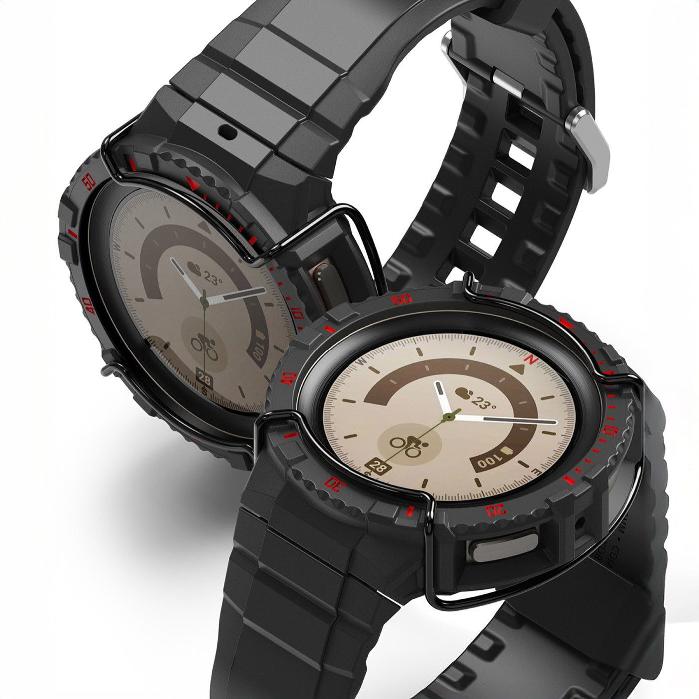 Case Ringke Fusion X Guard + Wire Galaxy Watch 5 Pro (45mm) Case + correa