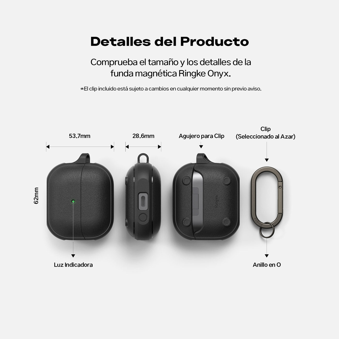 Case Ringke Onyx Magnetic Galaxy Buds3 / Buds3 Pro (MagSafe)